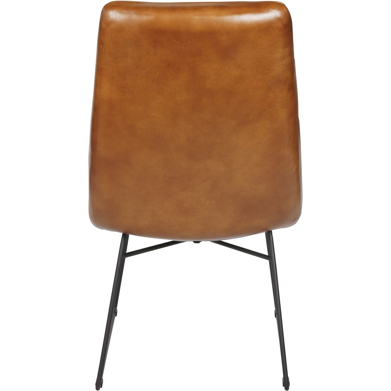 Arthur Cognac Tan Brown Leather Dining Chair